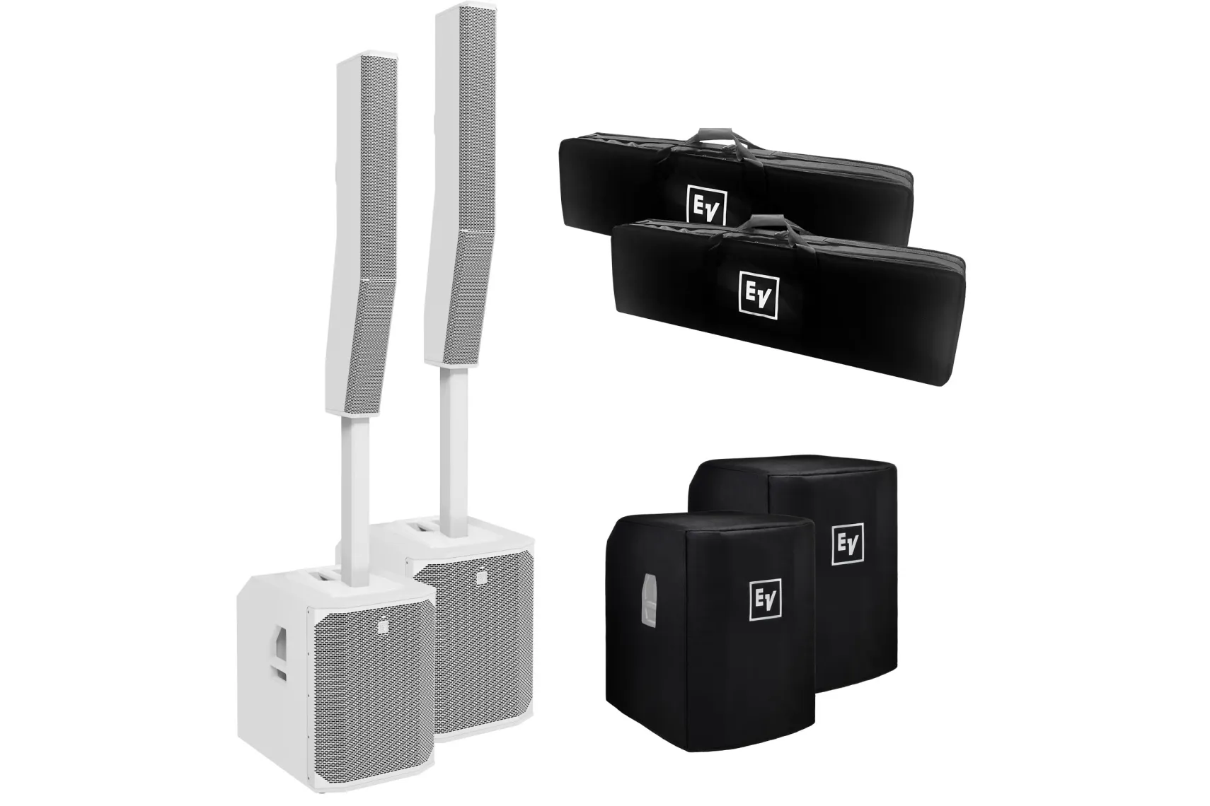 EV Evolve 70 Stereo Bundle Set weiss