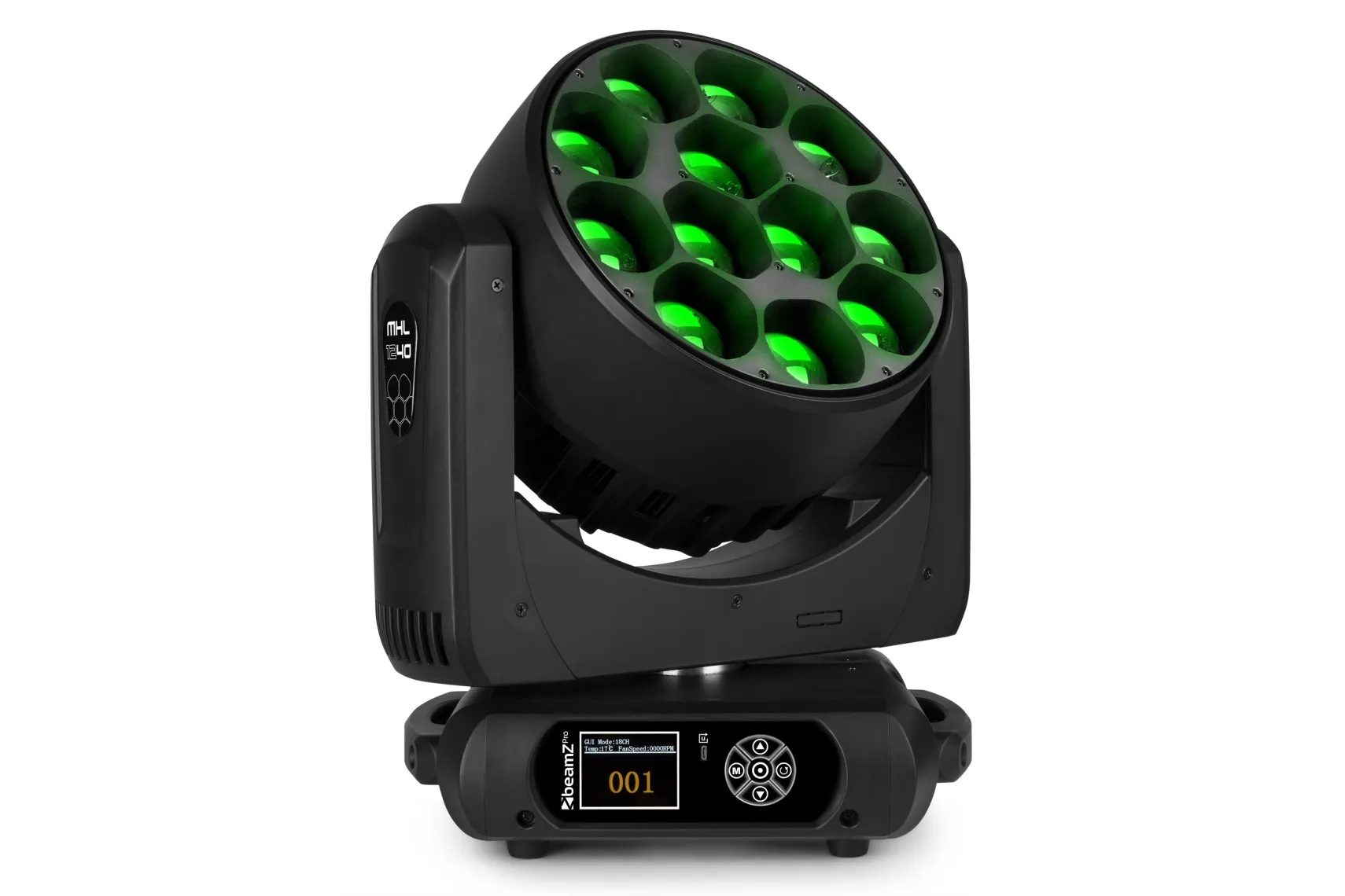 beamZ pro MHL1240 LED Wash Moving Head mit Zoom