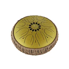 Meinl Sonic Energy Medium Octave Steel Tongue Drum 10" Gold