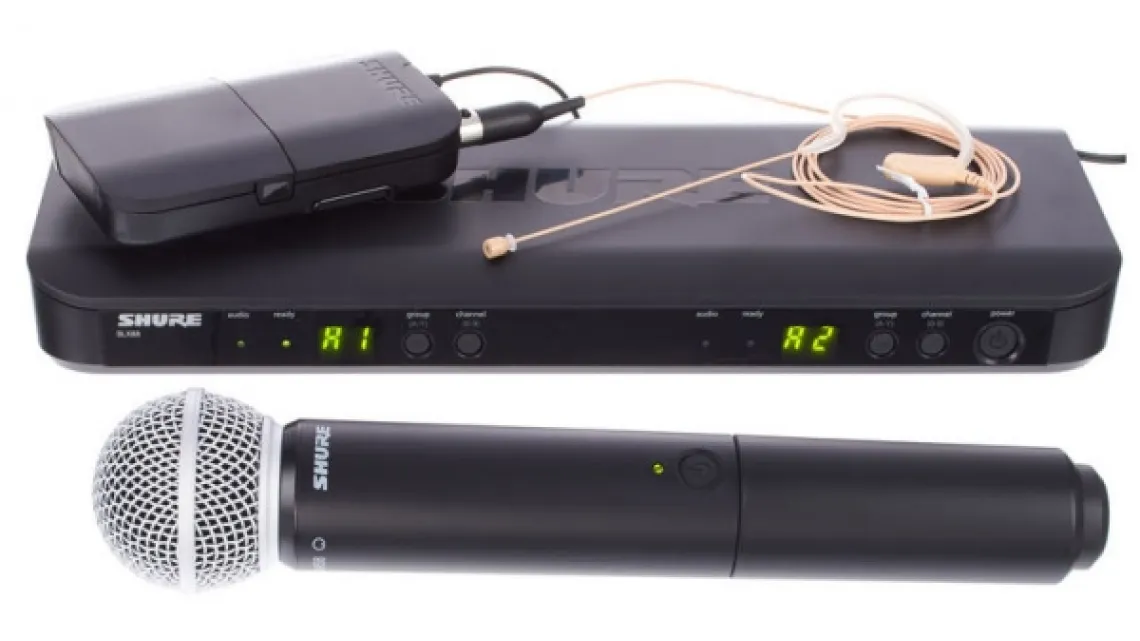 Shure BLX1288E/MX53 S8
