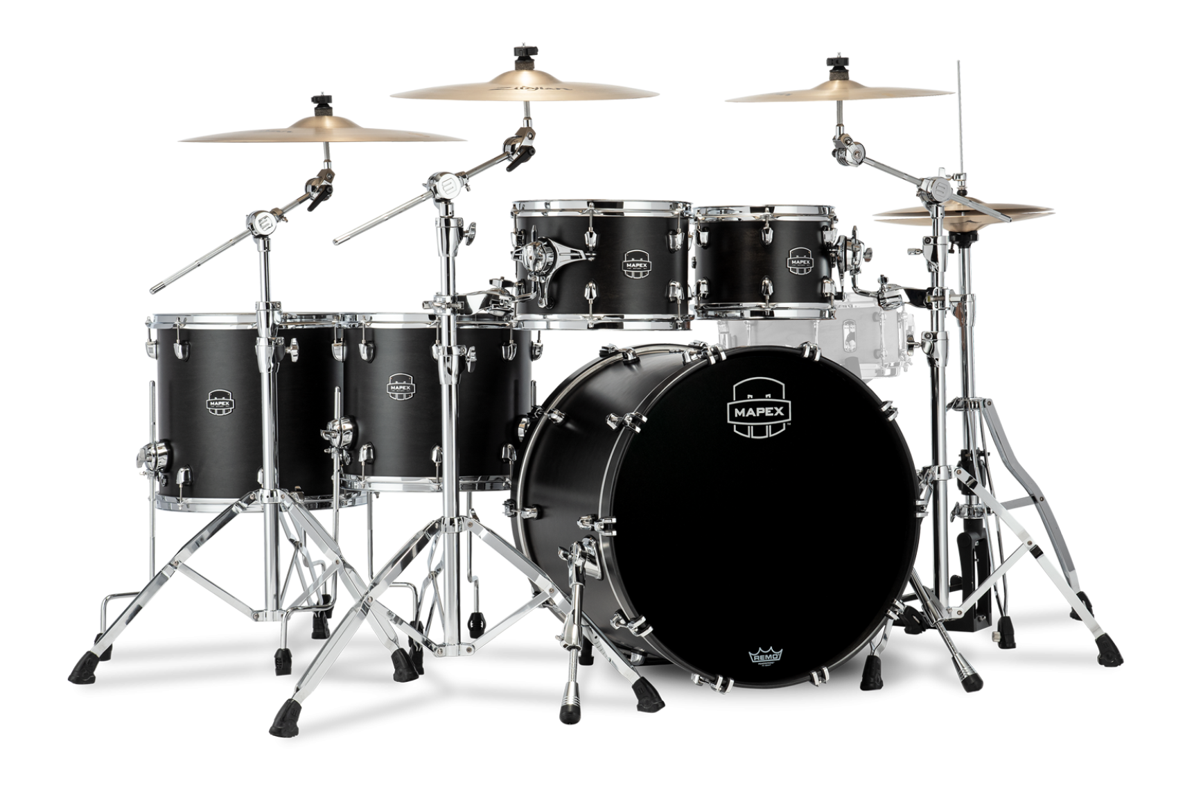 Mapex Saturn Stage+ Shellset Satin Black FB B-Ware