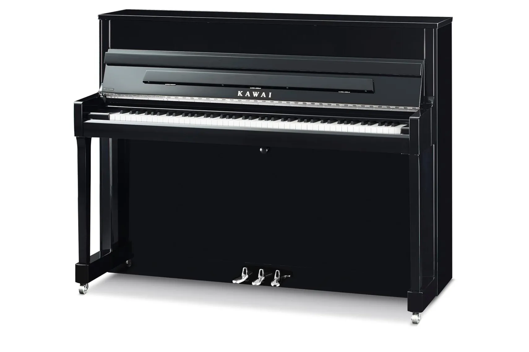 Kawai Klavier K200E/P Schwarz/Silber