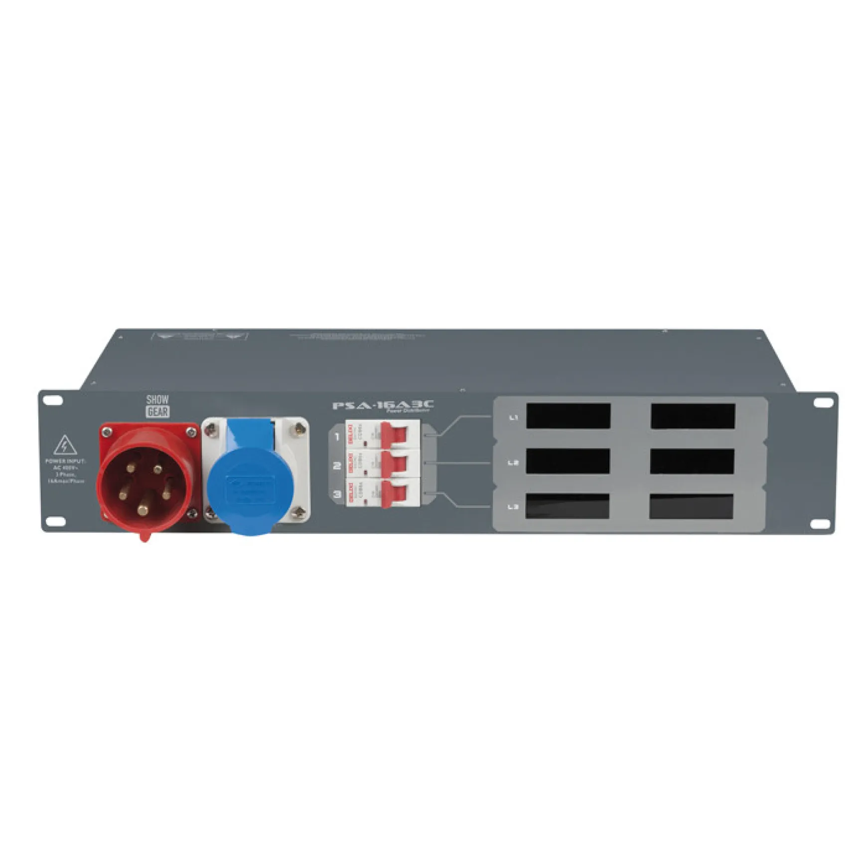 Showtec PSA-16A3C Power Distributor