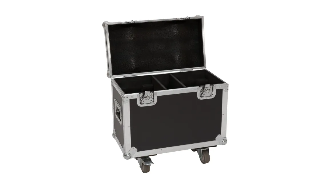 Eurolite Set 2x LED TMH-B90 + Case mit Rollen