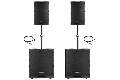 Power Dynamics PDY1218 Club Bluetooth Bundle Set