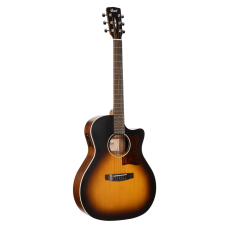 CORT GA1E Westerngitarre Open Pore Sunburst Preamp