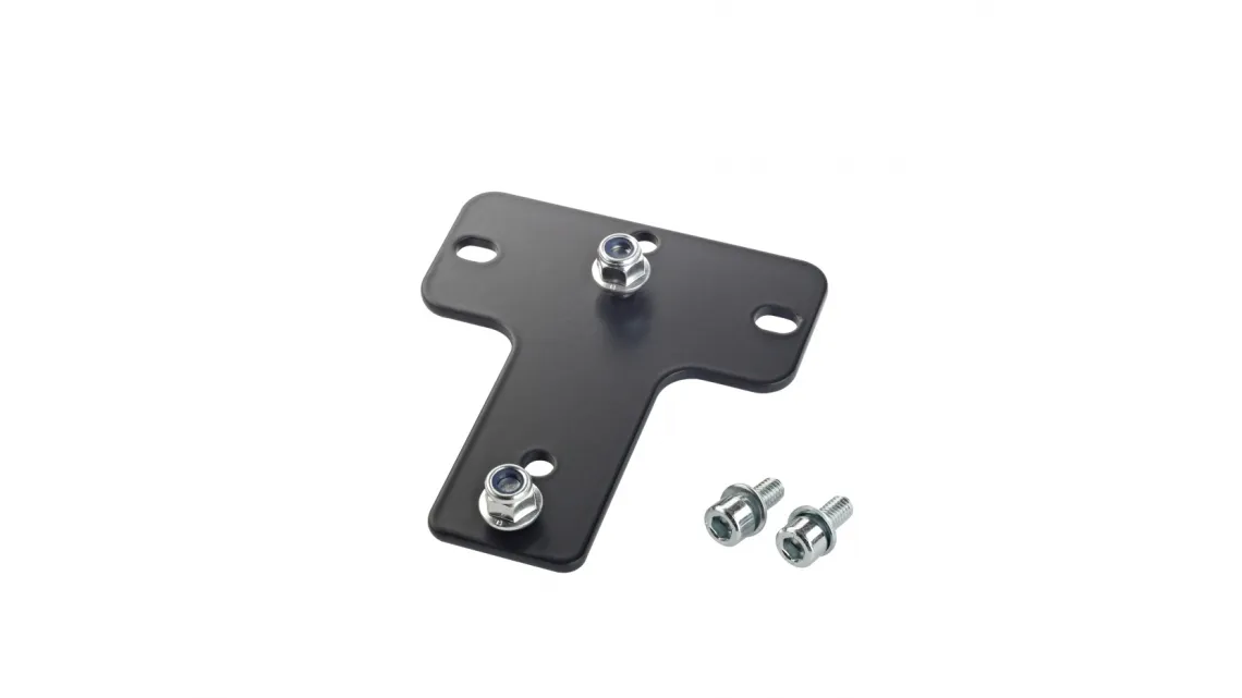 K&M 24359 Adapterplatte 6 - schwarz
