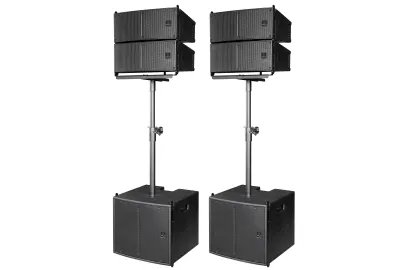 Ihos KOS System 1 L/R Aktiv Line Array Bundle Set Basic