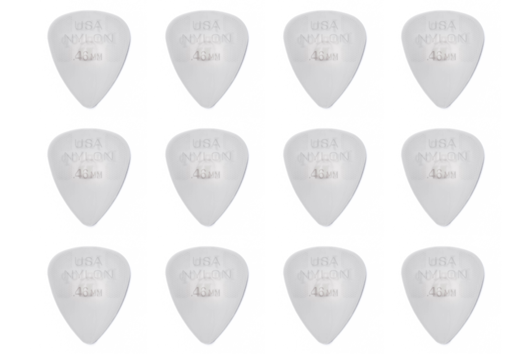 Dunlop Nylon Standard 0,46 mm - 12er Pack