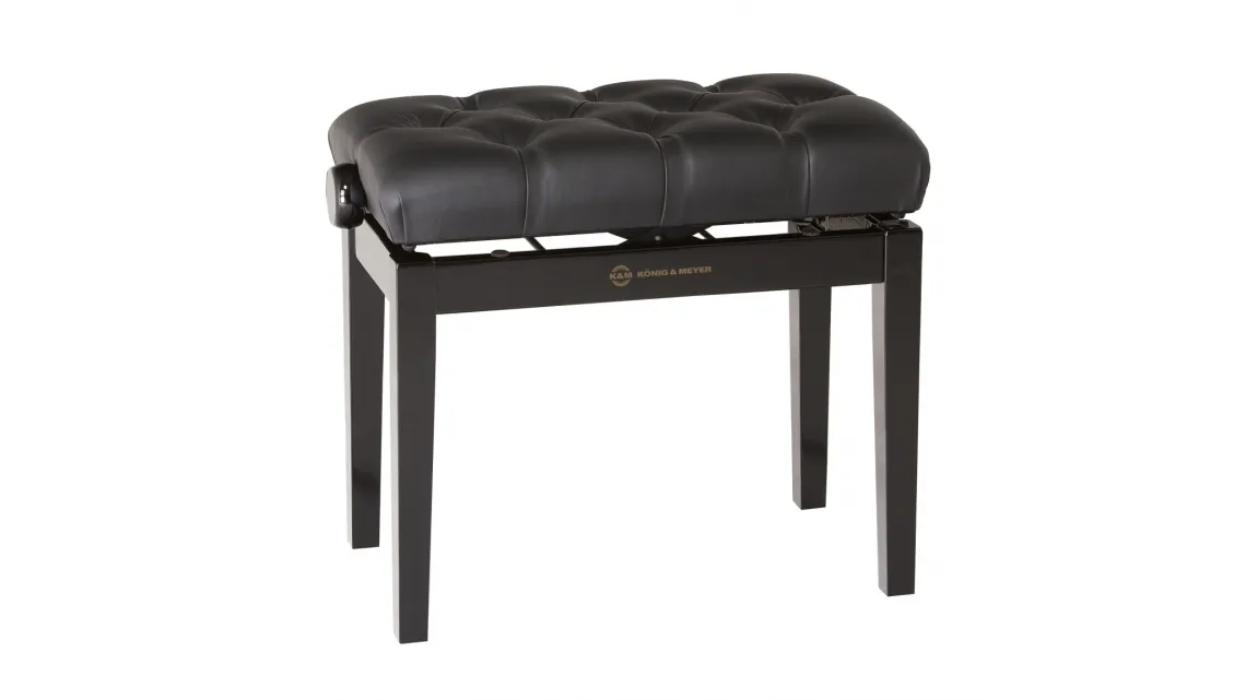 K&M 13980 Klavierbank mit genoppter Sitzfläche - Bank s