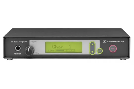 Sennheiser SR 2020-D 6-Kanal TourGuide Racksender