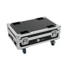 Eurolite Set 4x AKKU Bar-6 Glow QCL + Case mit Ladefunktion