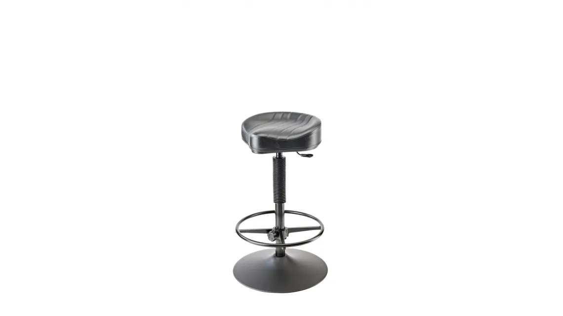 K&M 14091 Bühnenhocker - schwarz