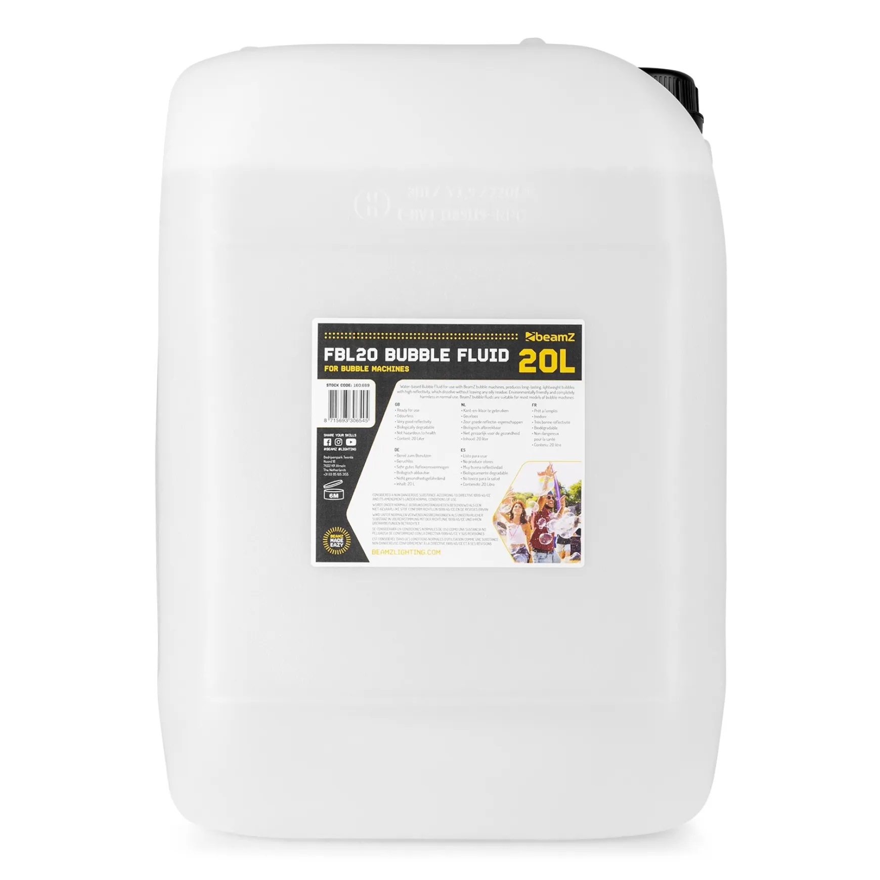 beamZ FBL20 Bubble Fluid 20L