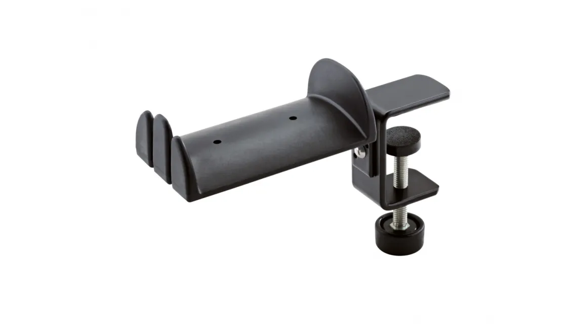 K&M 16090 Kopfhörerhalter - schwarz