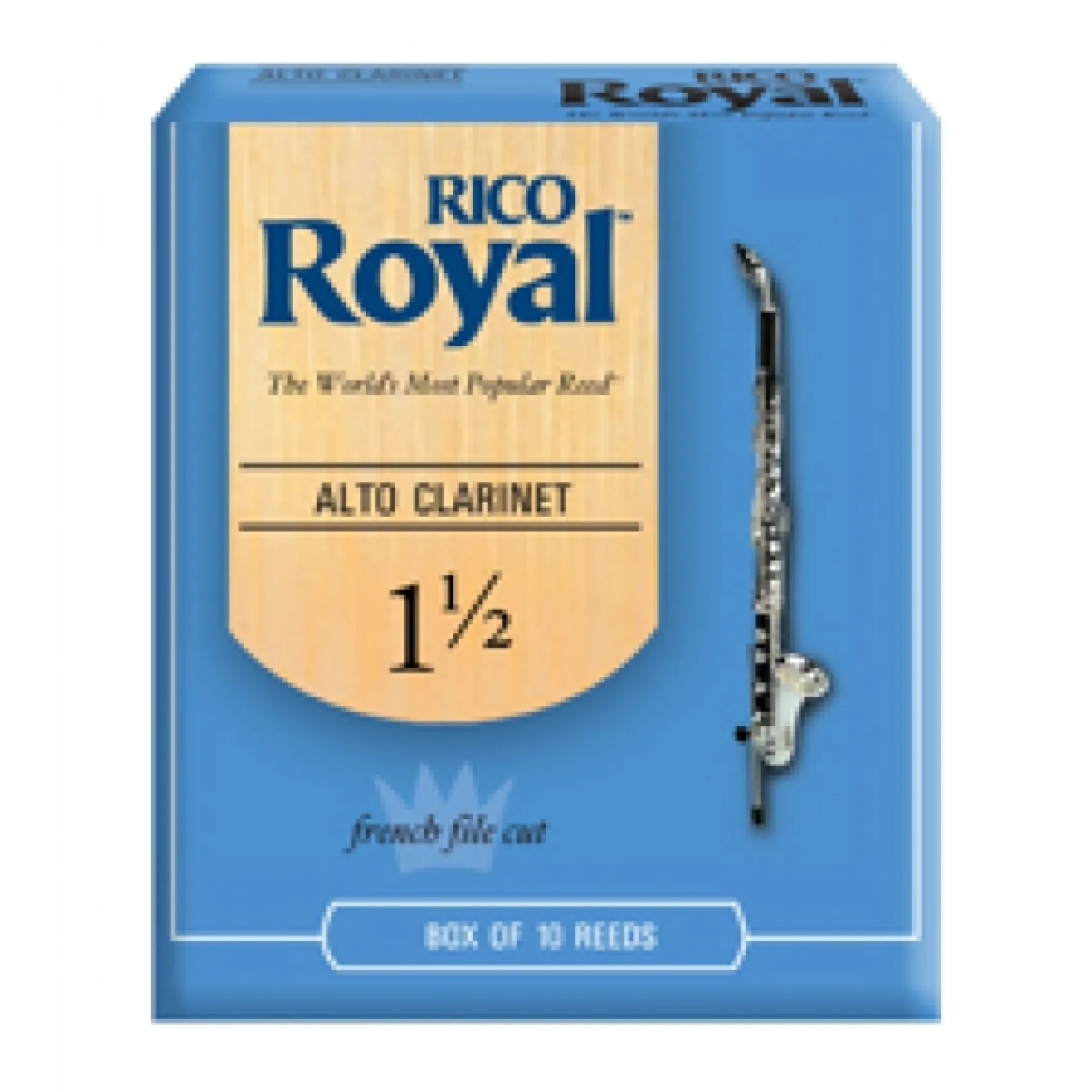 Rico Royal Alt-Klarinette 1,5 10er Box RDB1015