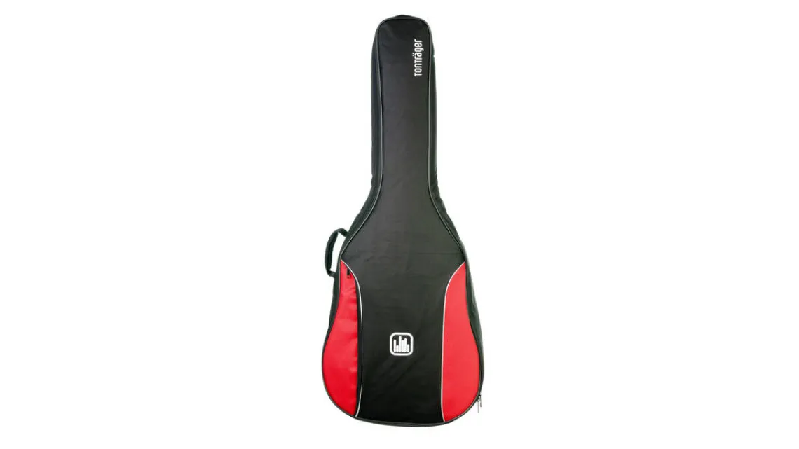 Tonträger TG10CQ/RB 1/4 Classic Guitar Bag Red-Black