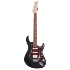 Cort G110 Open Pore Black mit E-Gitarren Combo