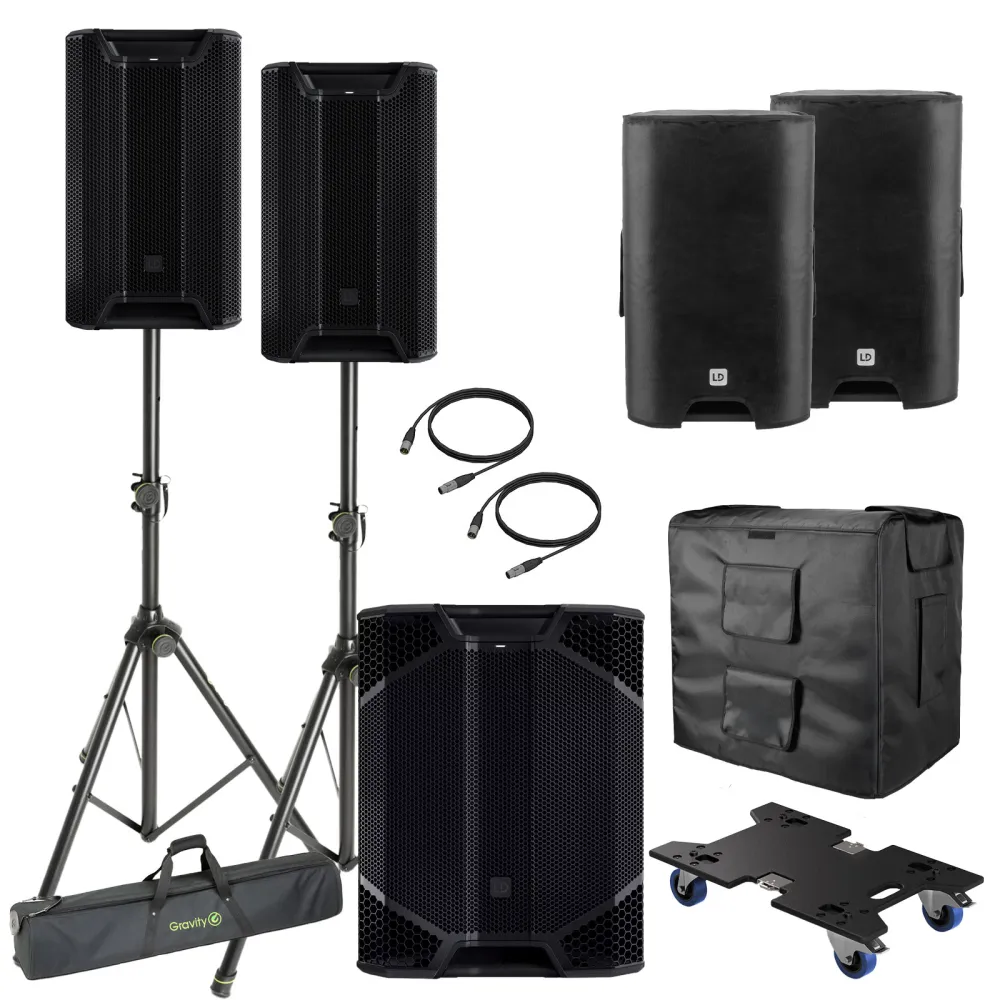LD Systems ICOA PRO Entertain XL Touring Bundle Set