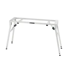 K&M 18953 Stagepiano-Klapptisch reinweiß