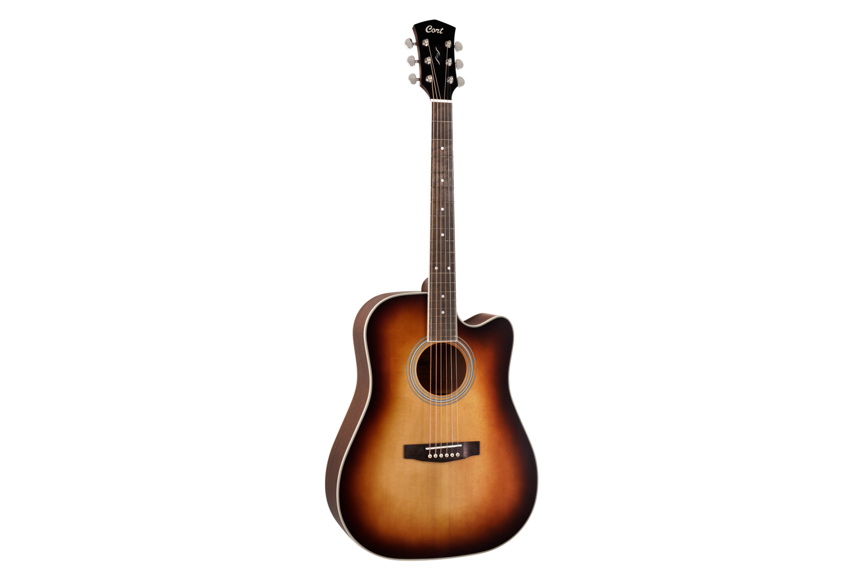 CORT PURE-DC Westerngit. Satin Light Burst Top Preamp