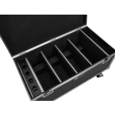 Roadinger Flightcase 4x AKKU Multiflood IP 8x10W RGBW