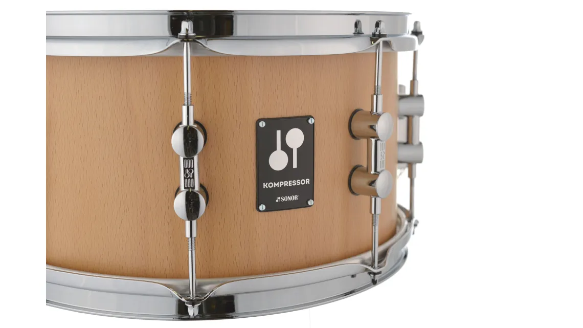 Sonor 13"x7" Kompressor Snare Drum Buche seidenmatt