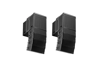 Ihos DILOS System 2 L/R Aktiv Line Array Bundle Set mit 8 Tops und 2 Subs