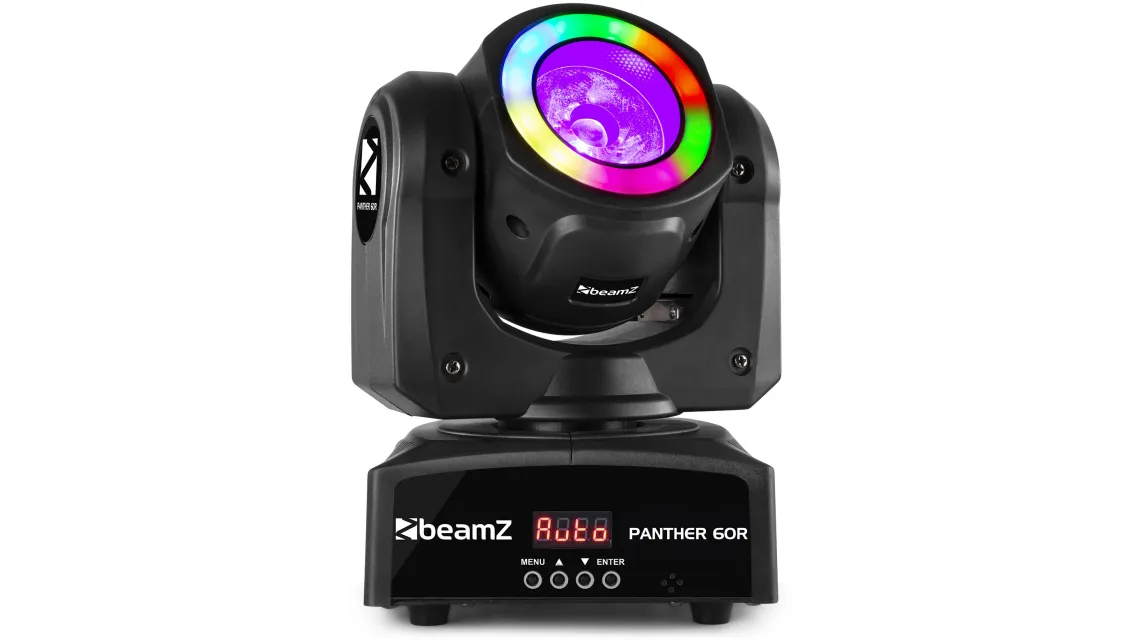 beamZ PANTHER 60R Moving Head LED Beam mit LED Ring