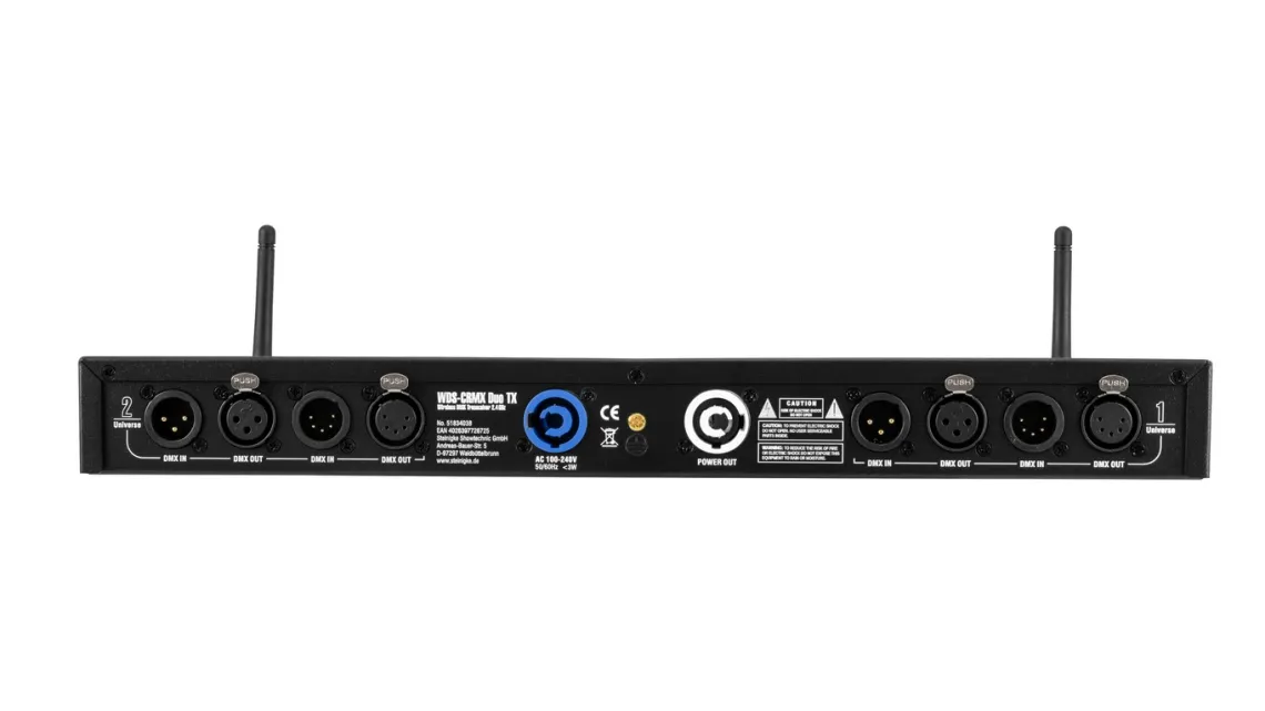 Futurelight WDS-CRMX Duo TX Drahtlos-DMX-Transceiver