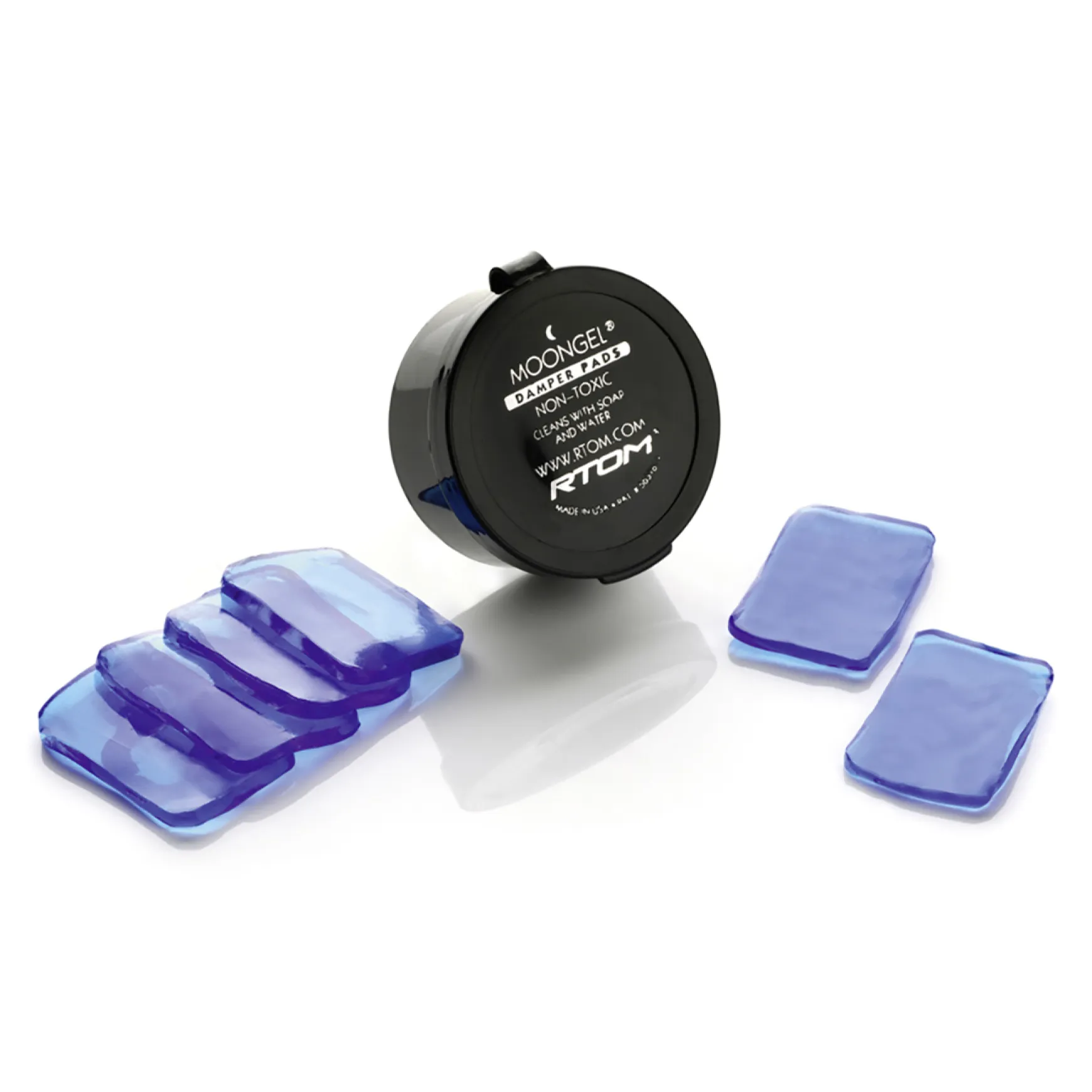 RTOM Moongel Damper Pads Dämpfer Set für Snare/Toms