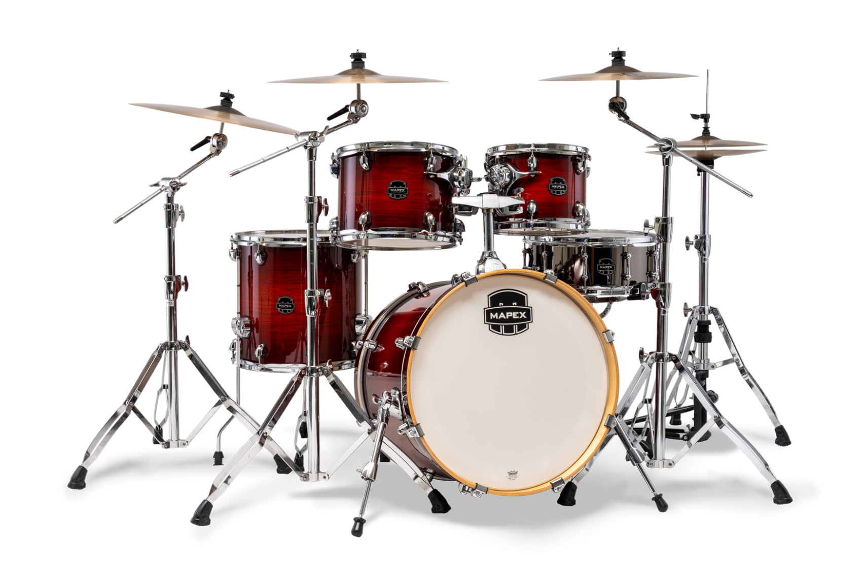 Mapex Armory Fusion Shellset Red Onyx Burst NR