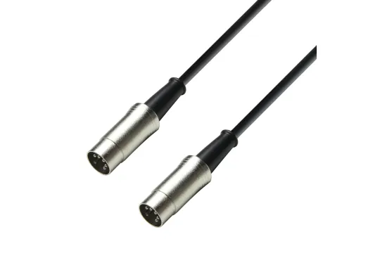 Adam Hall 3 m MIDI Kabel schwarz - 3 Star