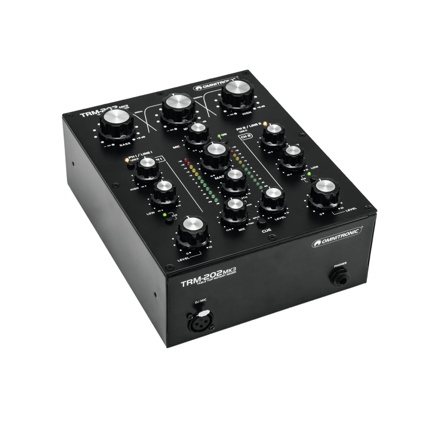 Omnitronic TRM-202MK3 2-Kanal Rotary-Mixer