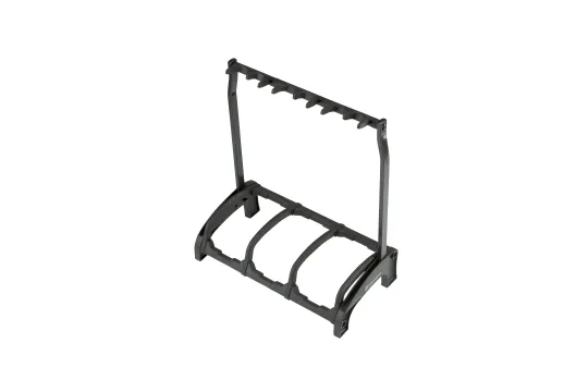 K&M 17513 3-fach Gitarrenständer schwarz
