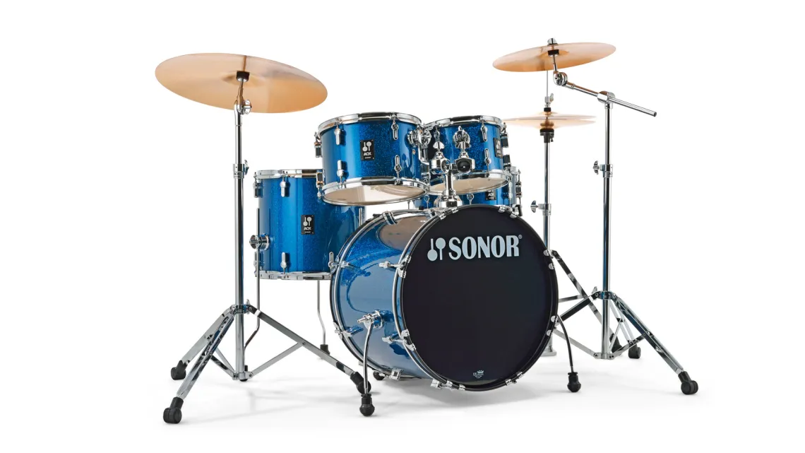 Sonor AQX Studio Set Blue Ocean Sparkle inkl. gratis Hocker