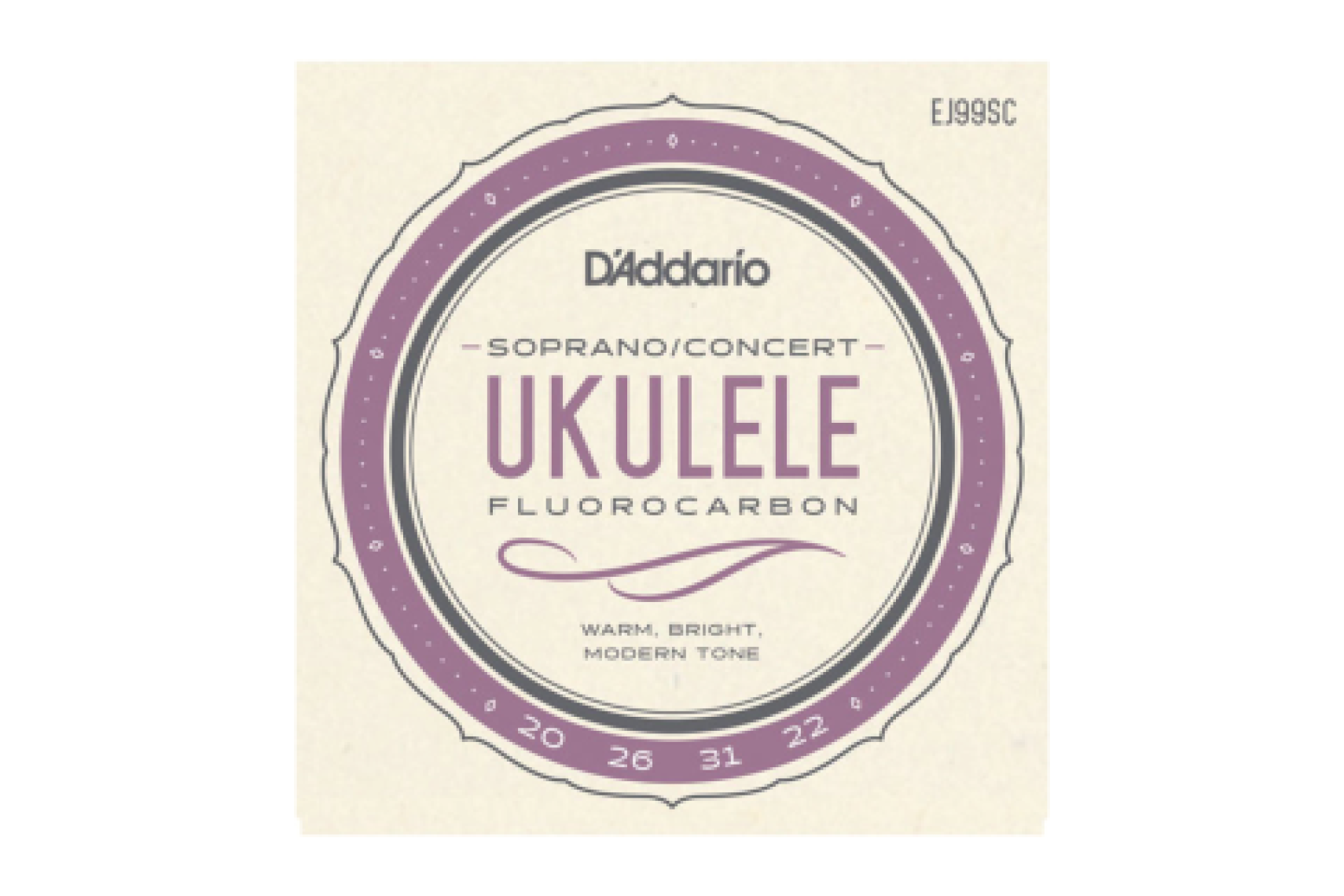 Daddario EJ99SC Ukulele Saiten Sopran Carbon