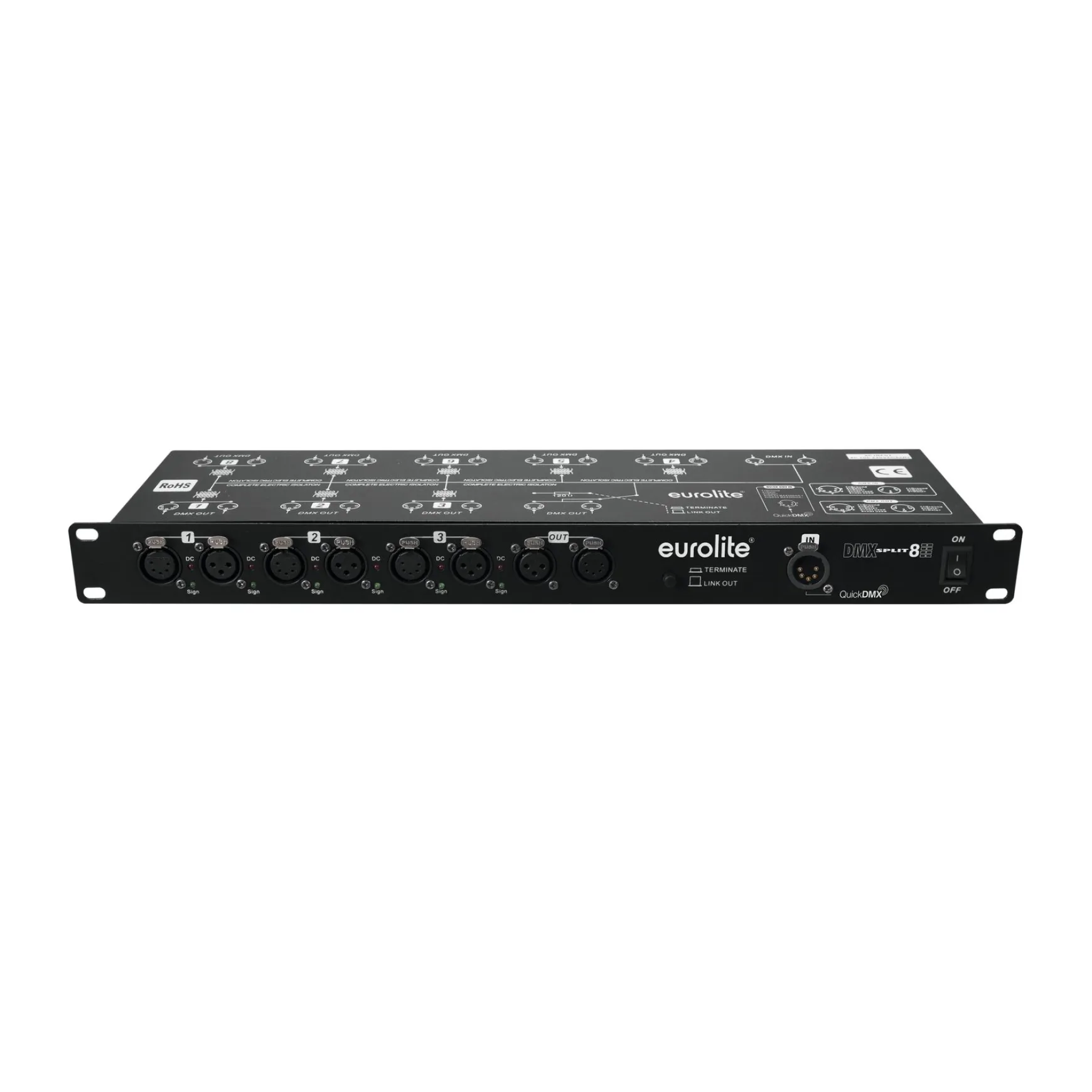 Eurolite DMX Split 8X Splitter