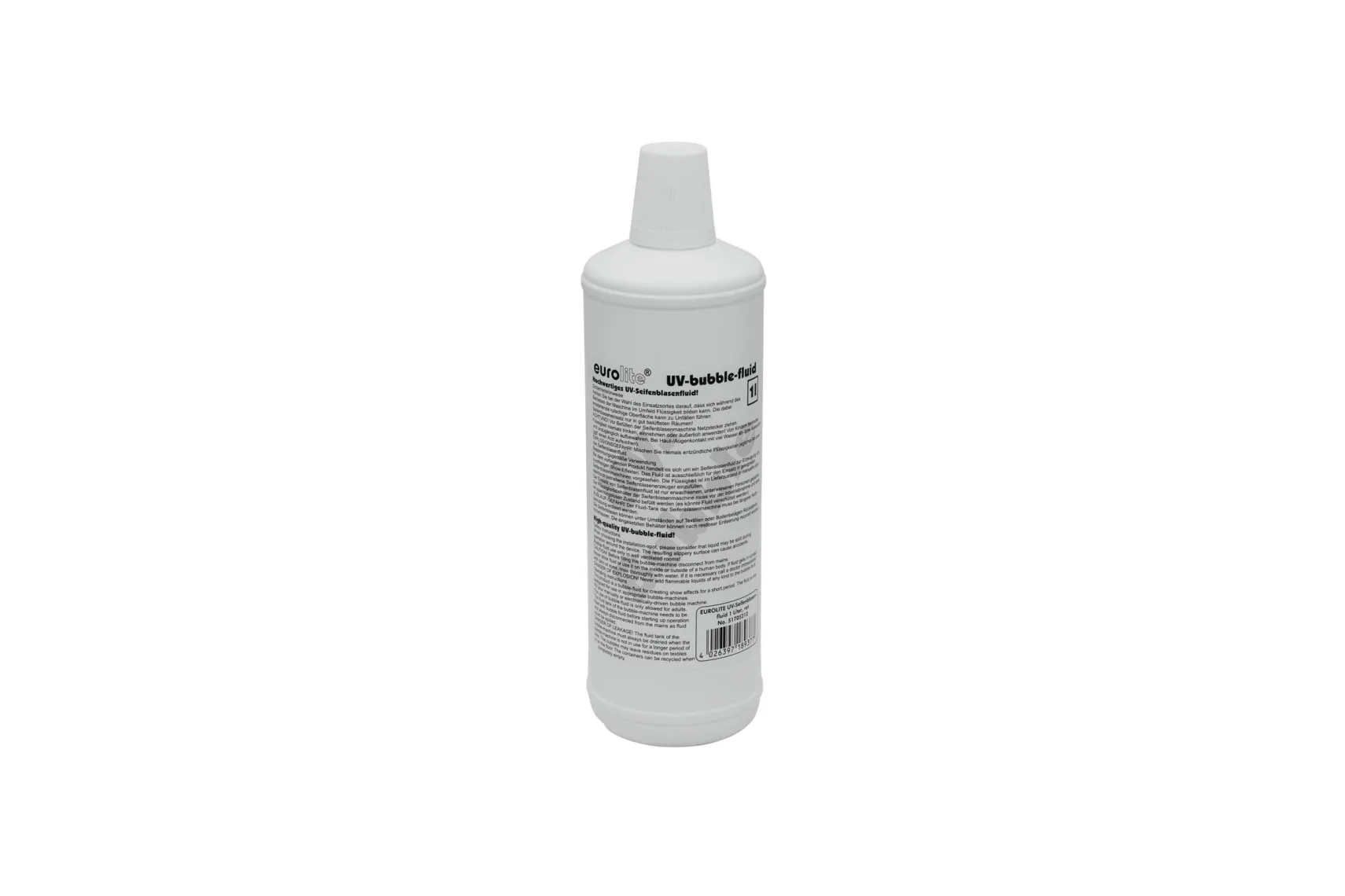 Eurolite UV-Seifenblasenfluid 1l rot