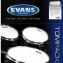 Evans G2 Studio Set clear
