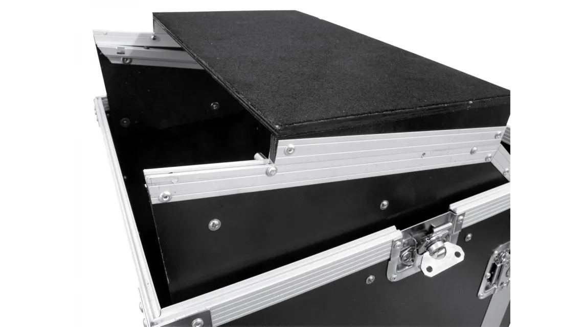 Roadinger Spezial-Kombi-Case LS5 Laptop-Rack, 6HE