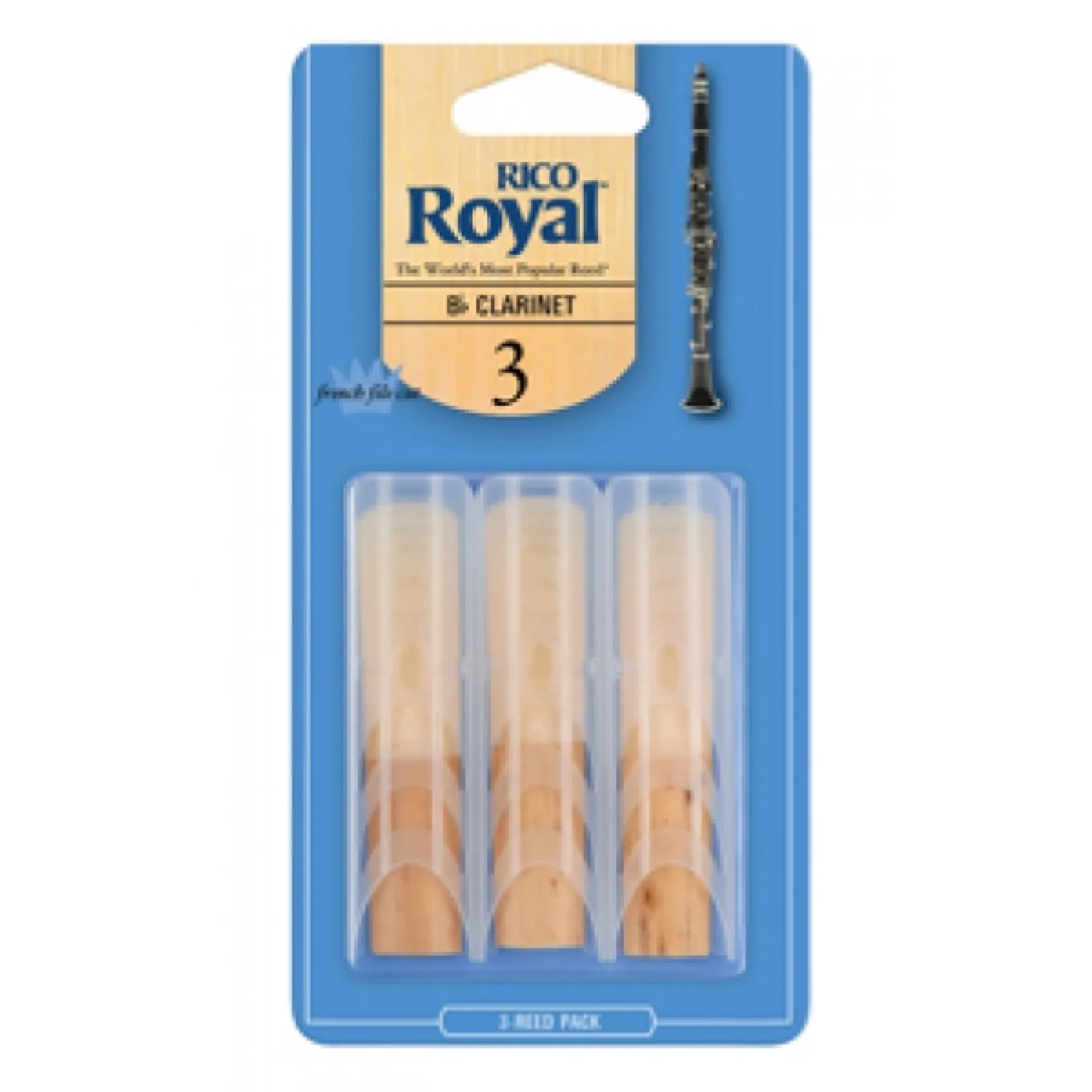 Rico Royal Bb-Klarinette 3 3er Box RCB0330