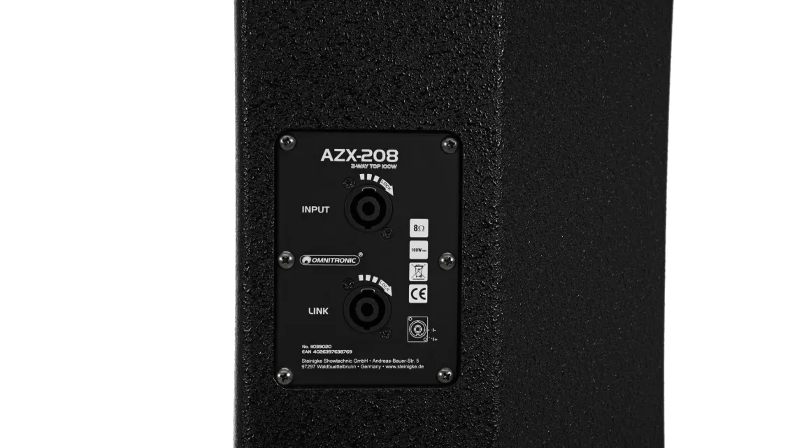 Omnitronic AZX-208 2-Wege Top 100W