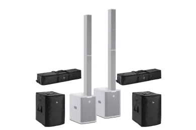 LD Systems MAUI 28 G3 MIX Stereo Bundle weiß  + Taschen