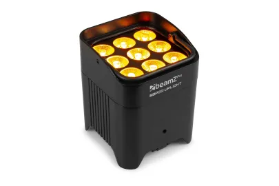 beamZ Pro BBP59 Akku Uplight Par 9x 12W Outdoor