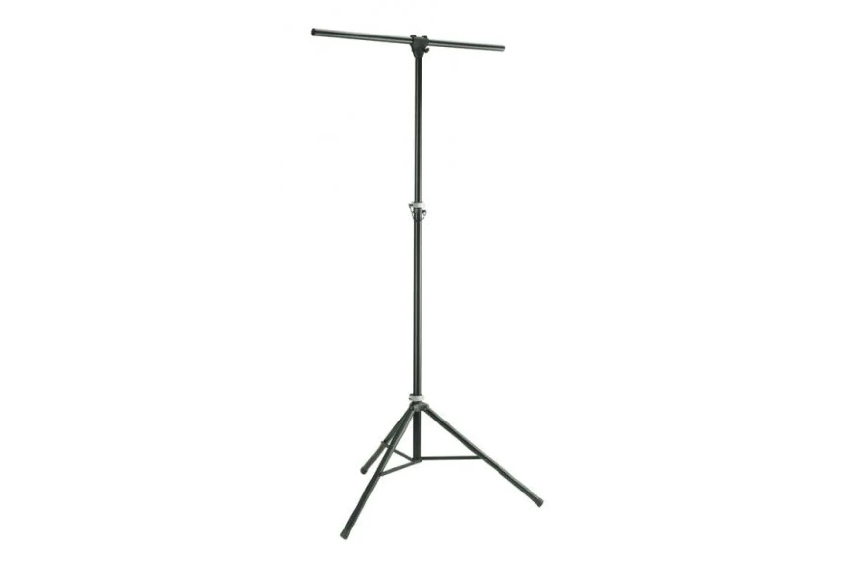K&M 24620 Leichtes Leuchtenstativ Aluminium schwarz