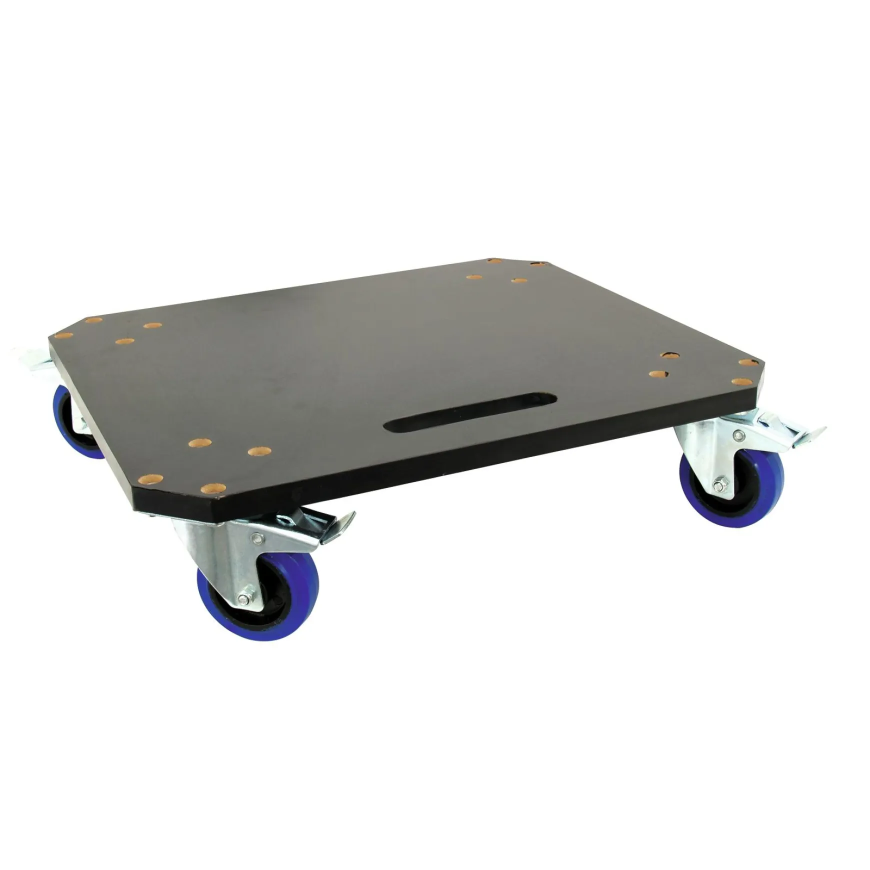 Roadinger Rollbrett aus MDF 4 Rollen 2 Bremsen