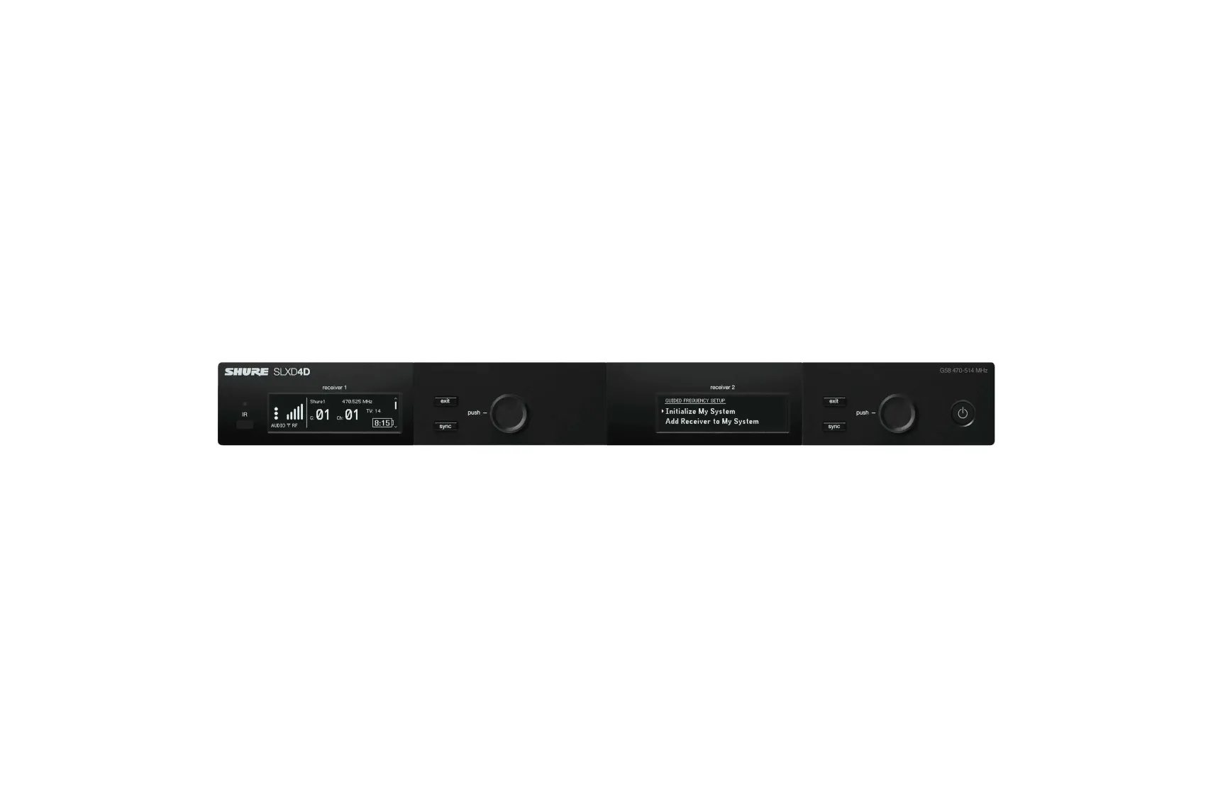 Shure SLXD4DE G59