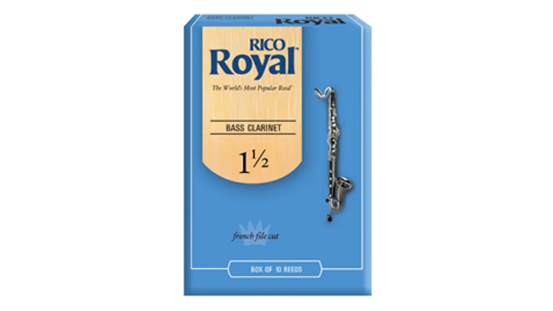 Rico Royal Böhm Bass-Klarinetten Blätter 1,5