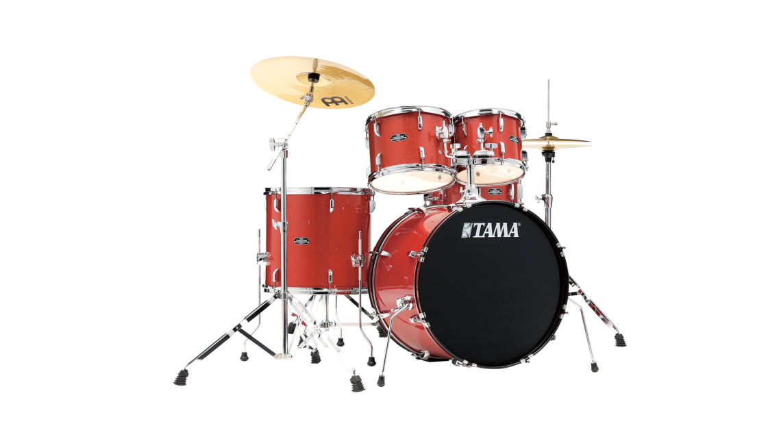 Tama Stagestar ST52H5-CDS Candy Red Sparkle Drumkit